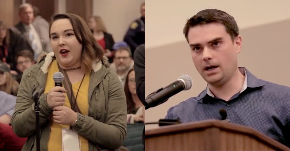BOOM! Ben Shapiro Lays Waste To Vapid Leftist In Transgender Debate...