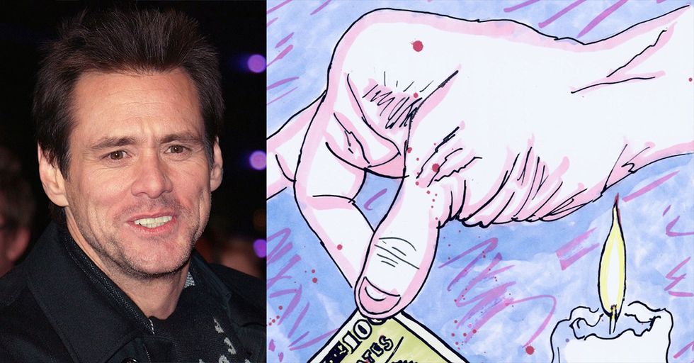 Jim Carrey Compares Osama Bin Laden to Mitch McConnell