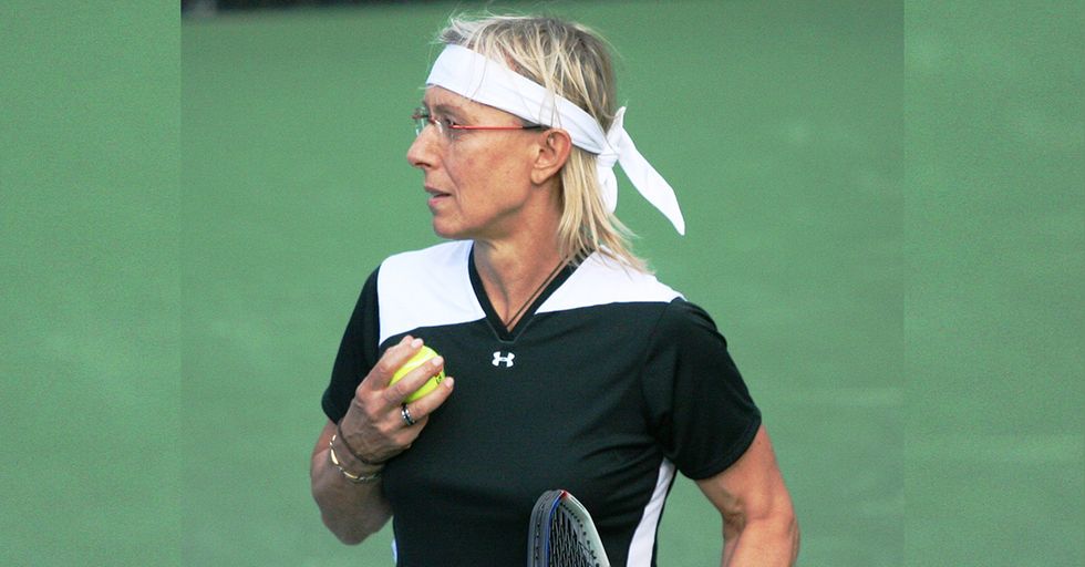 Tennis Legend and LGBT Member Martina Navratilova says Trans Athletes Are Cheaters