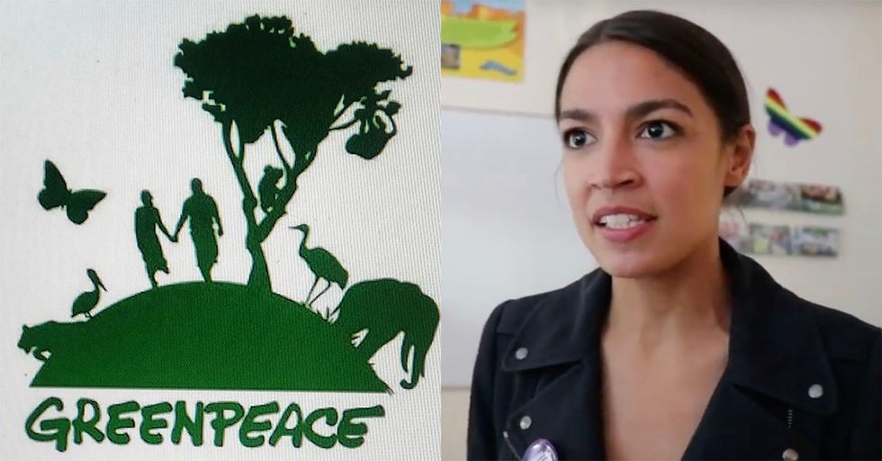 Greenpeace Co-Founder TORCHES 'Pompous Little Twit' Ocasio-Cortez