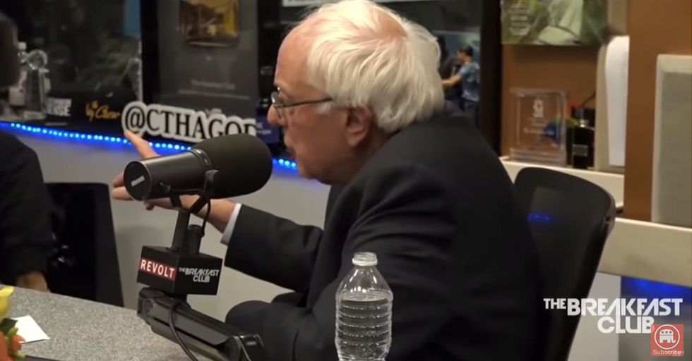 WATCH: Bernie Sanders Brags About Civil Rights Accomplishments. But Can't Name One.