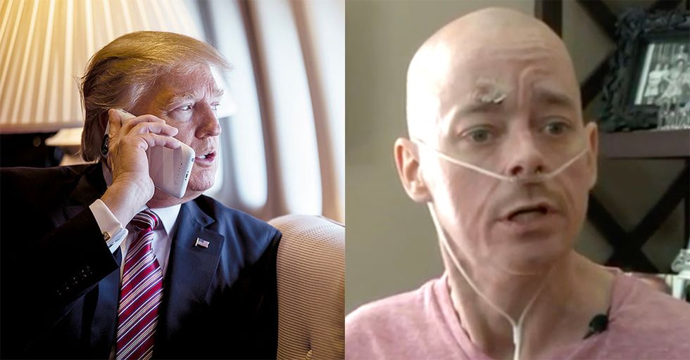 VIDEO: Dying Man Gets Wish...a Phone Call from President Trump
