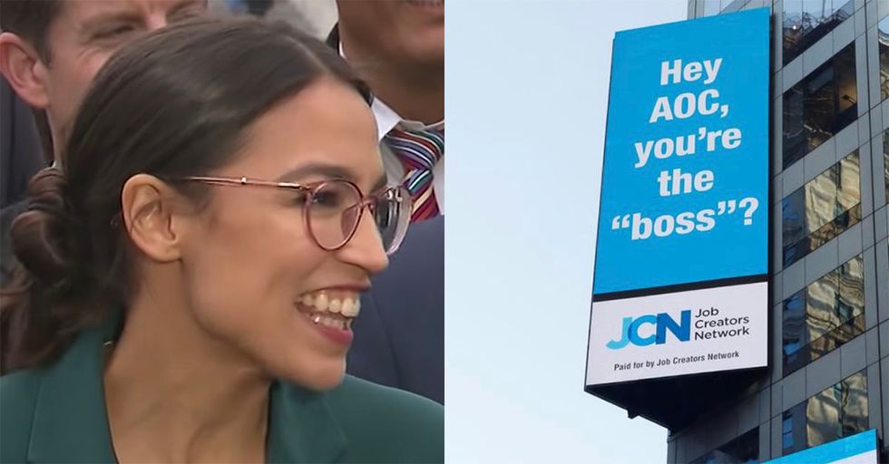 Two More Anti-AOC Billboards Pop Up in New York City