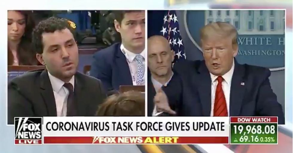 Donald Trump Trolls the Media for 'Sitting Too Close' Suggests Most Should Leave [Video]