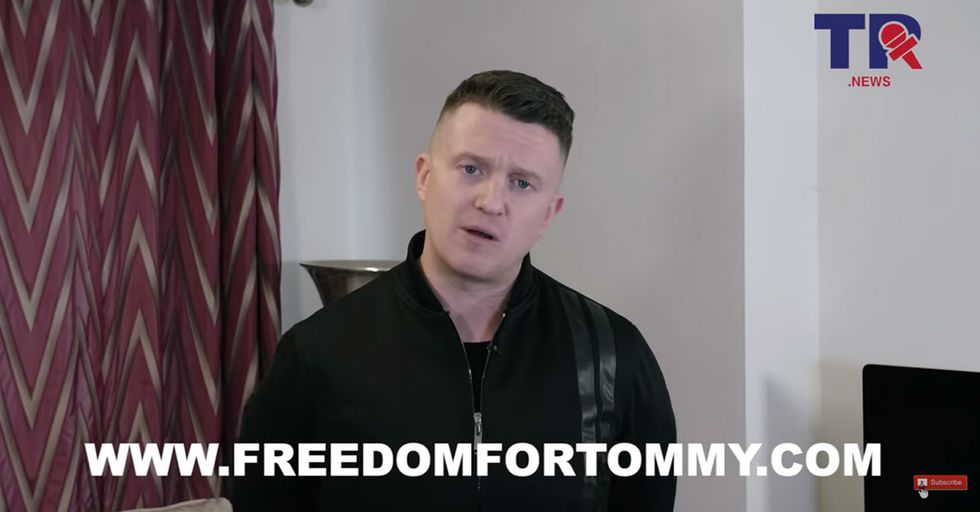 Tommy Robinson Being Recharged, Facing More Prison Time