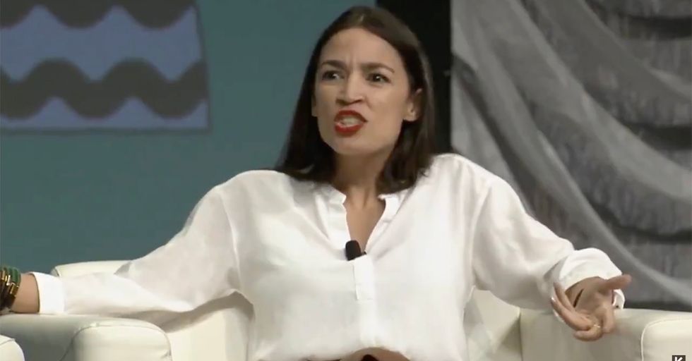 Alexandria Ocasio-Cortez Describes America as 'Garbage' in Interview
