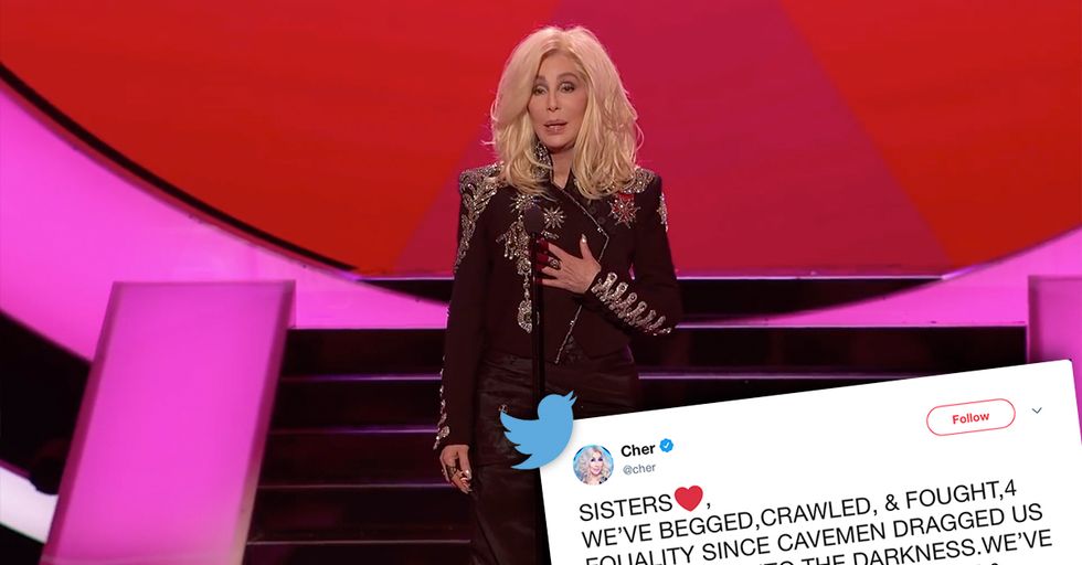 Feminist Cher Goes on Bizarre Man-Hating Twitter Rant