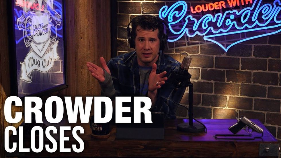 CROWDER CLOSES: "Toxic" Masculinity?! Is that What We're Calling it...