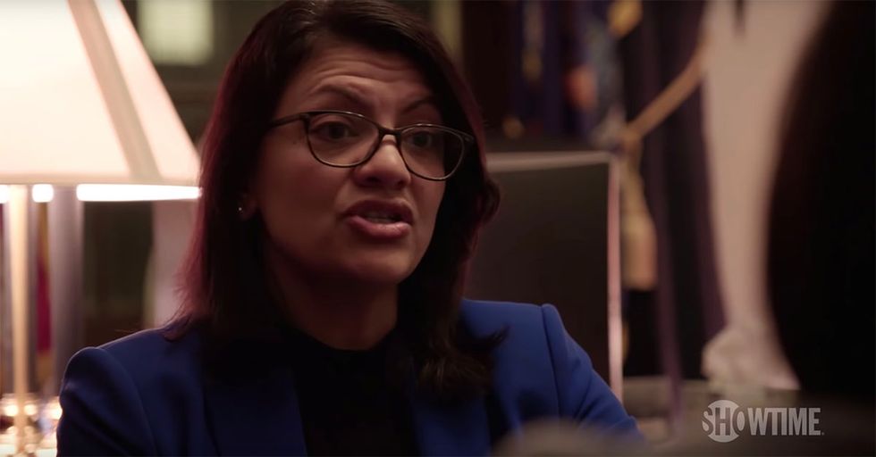 WATCH: Rep Tlaib Blames Islamophobic Democrats for Rep. Omar Backlash