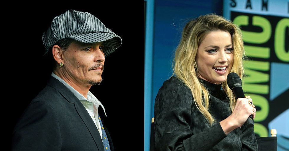 Uh Oh! Johnny Depp May Actually be the Victim of Amber Heard's Domestic Abuse