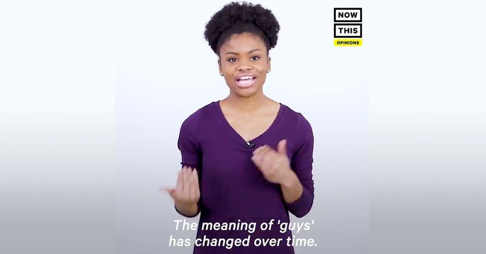 WATCH: 'NowThis' Wants You To Stop Saying "Hey Guys." Obviously That's Stupid.