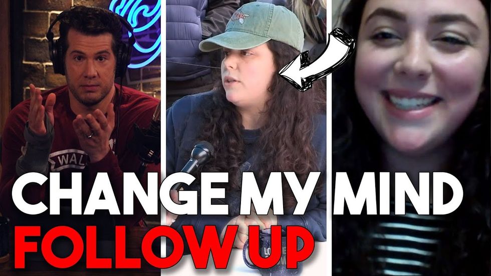 'CHANGE MY MIND' FOLLOW UP: Pro-Choice Student Returns!