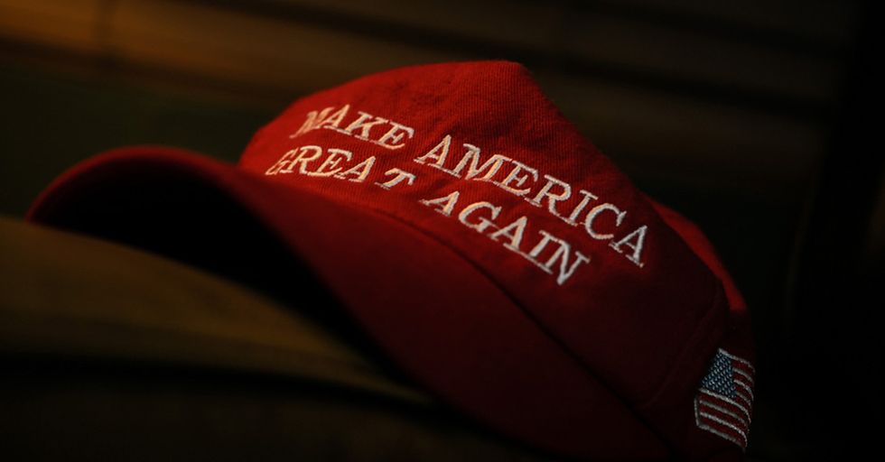 Police Arrest Woman Who Slashed Car's Tire. Because There Was a MAGA Hat Inside the Car.
