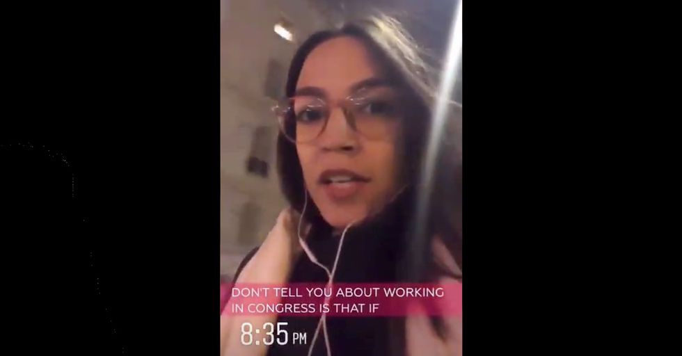 WATCH: Princess Alexandria Ocasio-Cortez Complains About Having to Work "All the Time"