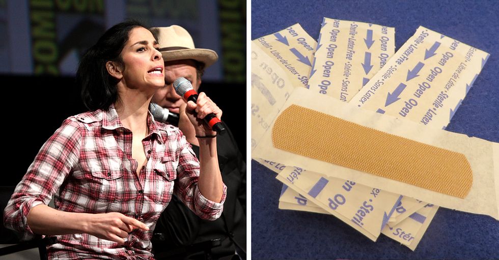 Sarah Silverman Furious Over the Color of Band-Aids