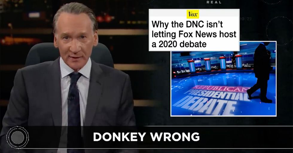 Bill Maher Criticizes Democrats for Refusing to Accept Fox News Debate