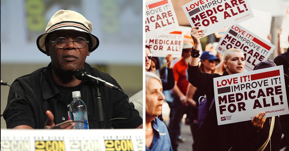 Samuel L. Jackson Demands Single-Payer Healthcare in Profane Tirade