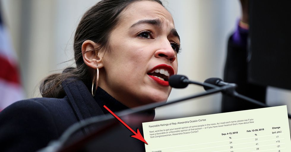 Alexandria Ocasio-Cortez Poll Numbers Show High Unfavorable Rating