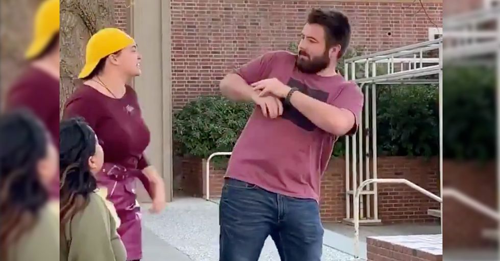 Angry Feminist Attacks College Republican at Chico State