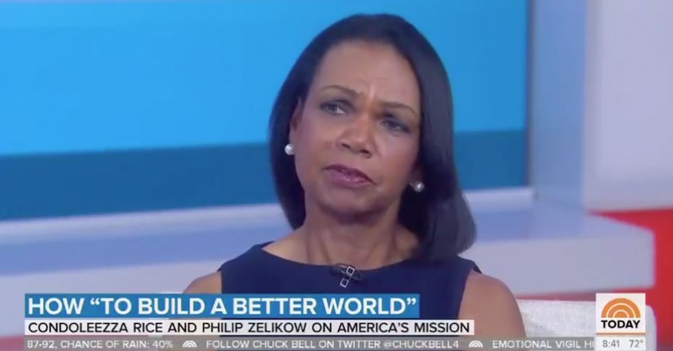 WATCH: Condoleezza Rice Explains How Russia Conspiracy Devalues American Voters