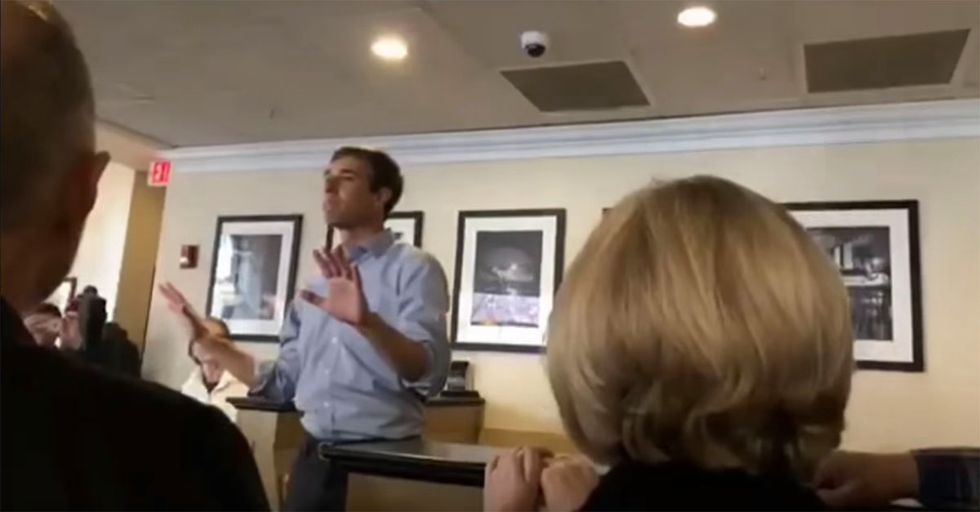 WATCH: Open Borders Beto says, "We Don't Need Any Walls!"