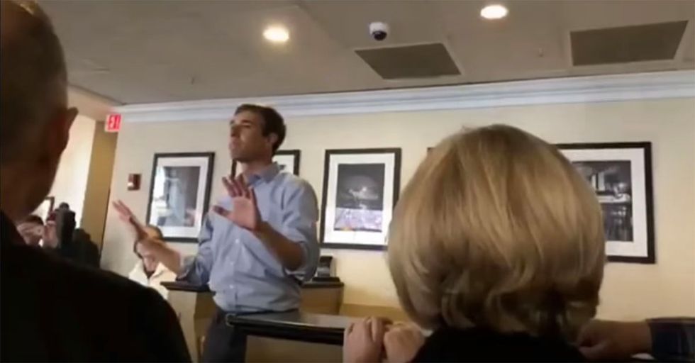 WATCH: Open Borders Beto says, "We Don't Need Any Walls!"
