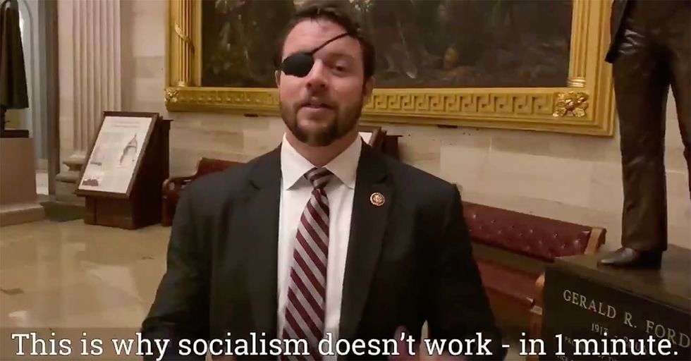 Dan Crenshaw Shows Socialism DOESN'T Work in Just One Minute [VIDEO]