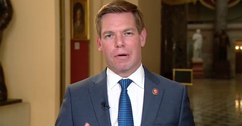 Eric Swalwell Wants to Continue Probing Trump's 'Non-Criminal' Russia Ties