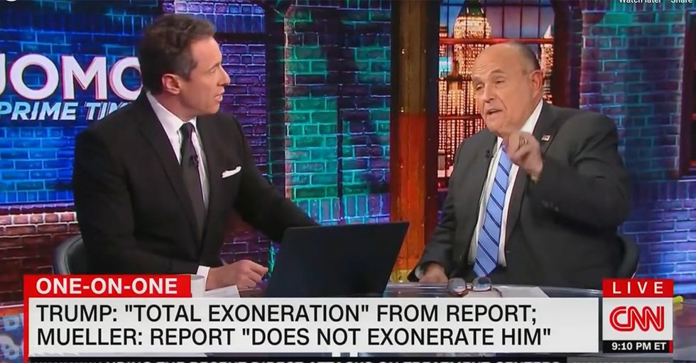 Rudy Giuliani Demands Apology From CNN for Pushing False Trump/Russia Conspiracy