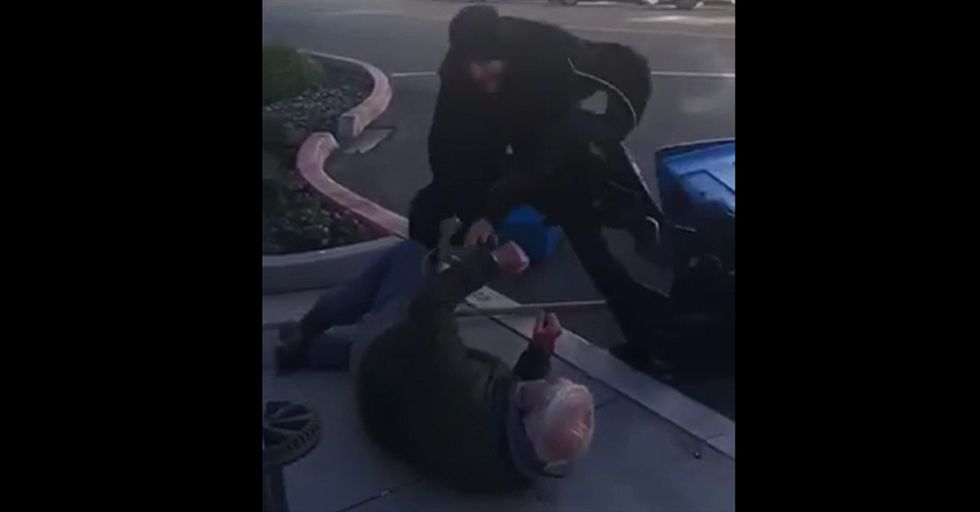 Pro-Life Man Violently Attacked by Pro-Abortion Supporter