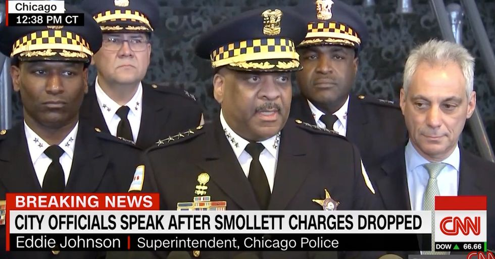 Chicago Superintendent, Mayor Emanuel Nail Jussie Smollett: "This is a Whitewashing of Justice"