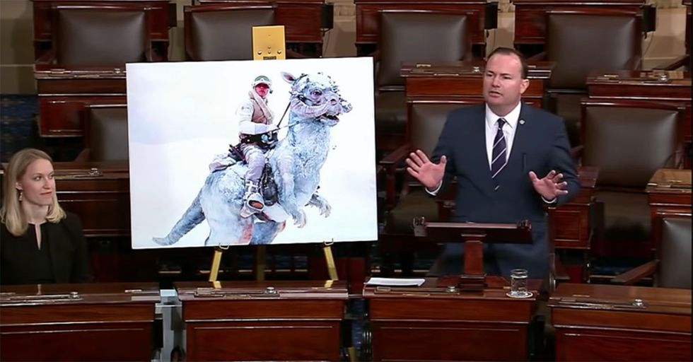 WATCH: Senator Mocks the Green New Deal with Star Wars, Ronald Reagan