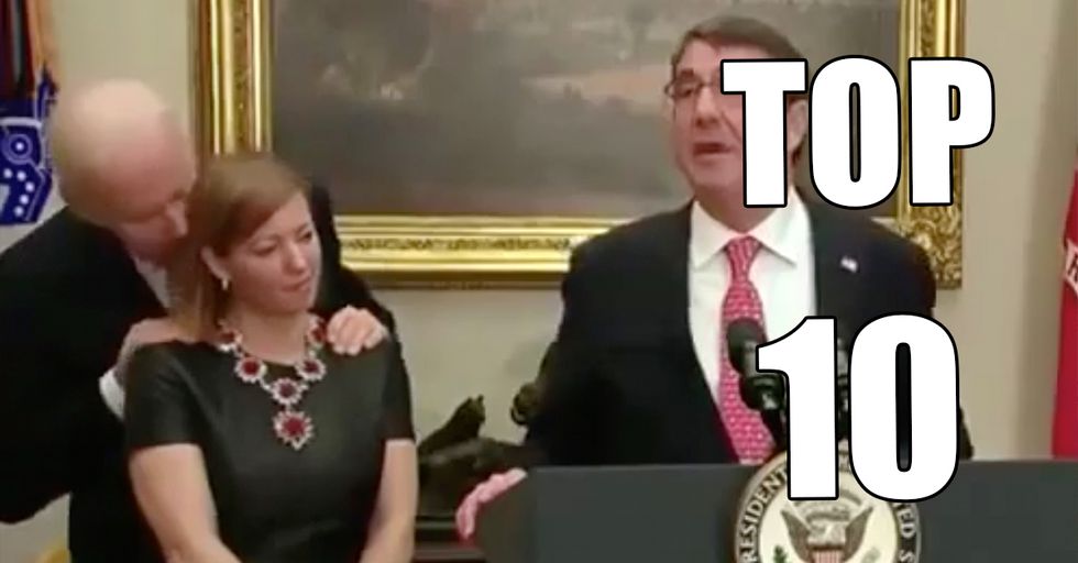 Top 10 Times Joe Biden was a Creep in Public