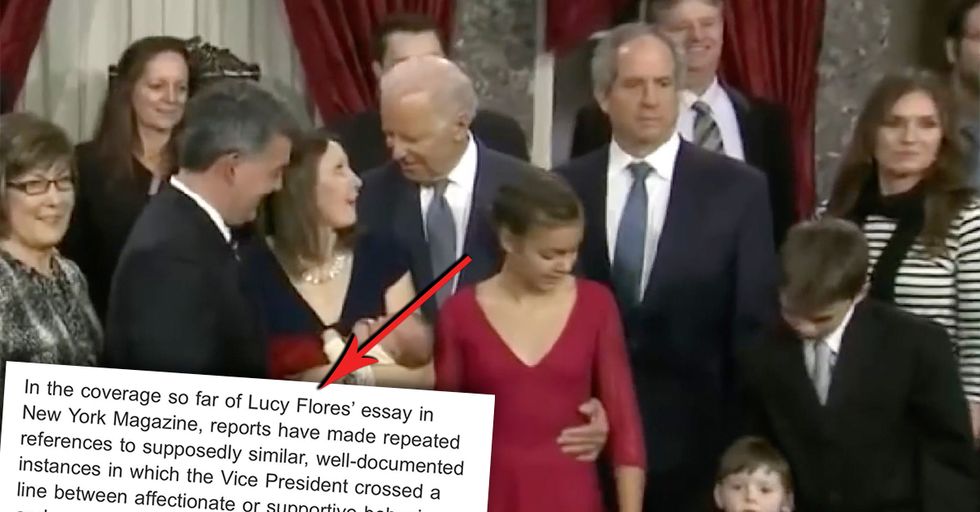 Biden Campaign Claims Creepy Photos with Women are Forgeries