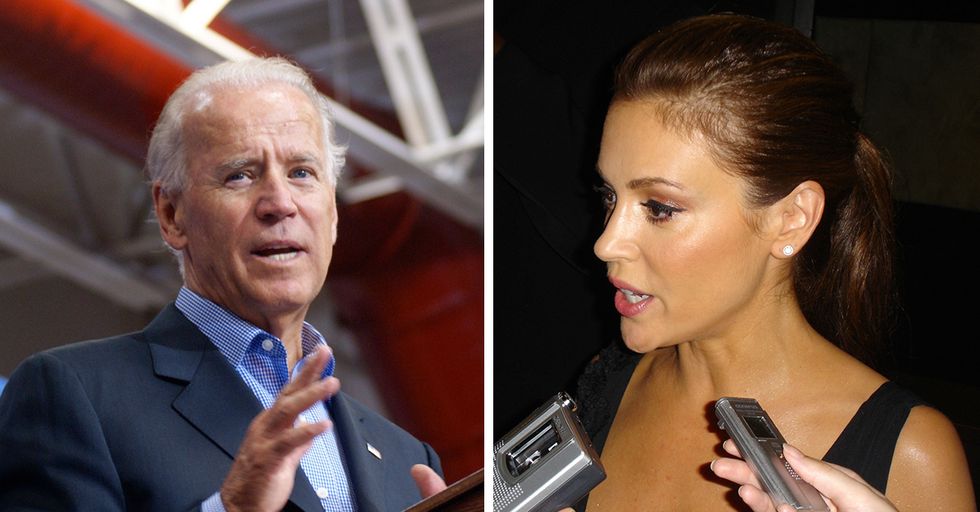 Alyssa Milano Defends Joe Biden Against Accusations Despite her Feminist History