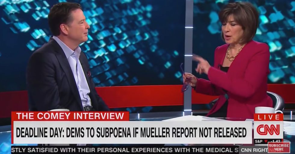 Christine Amanpour Says "Lock Her Up" is Hate Speech. James Comey Schools Her.
