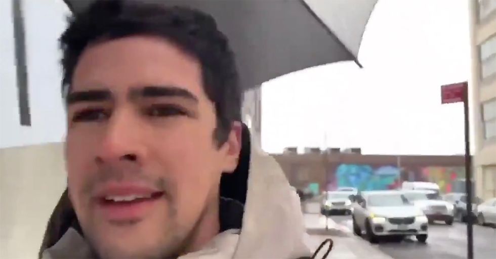 This Big Stupid Idiot Recorded Himself Verbally Attacking NYPD [VIDEO]