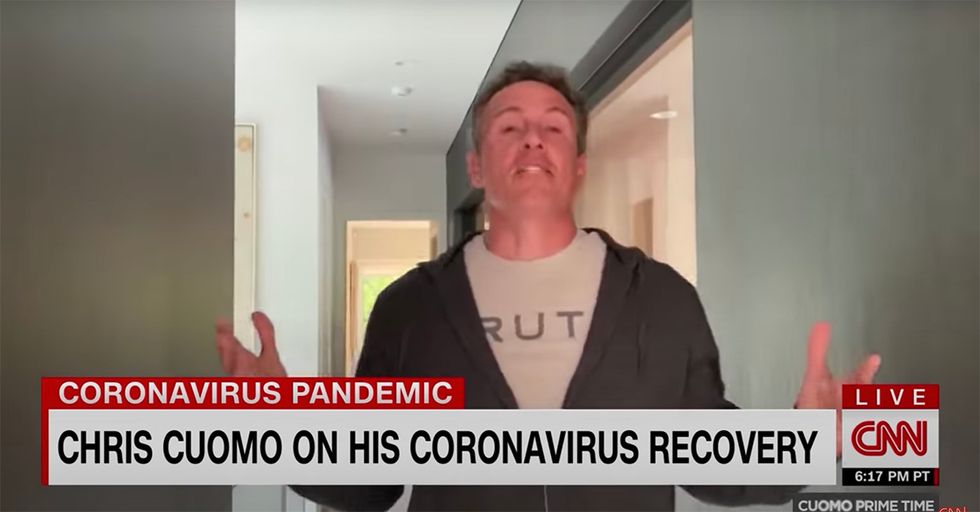 CNN Wants You to Believe Chris Cuomo has Just Come out of Quarantine. This Timeline Proves Otherwise...