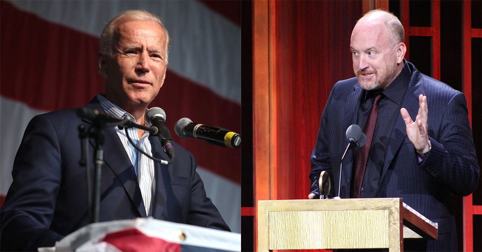 Revel in the Hypocrisy of Joe Biden Rejecting a Donation from Louis C.K.