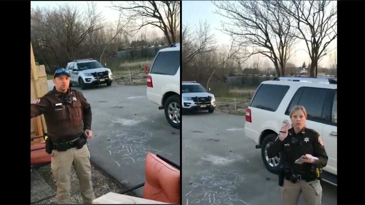 Wisconsin Police Officers Berate a Mother for Allowing Her Child to Visit a Friend