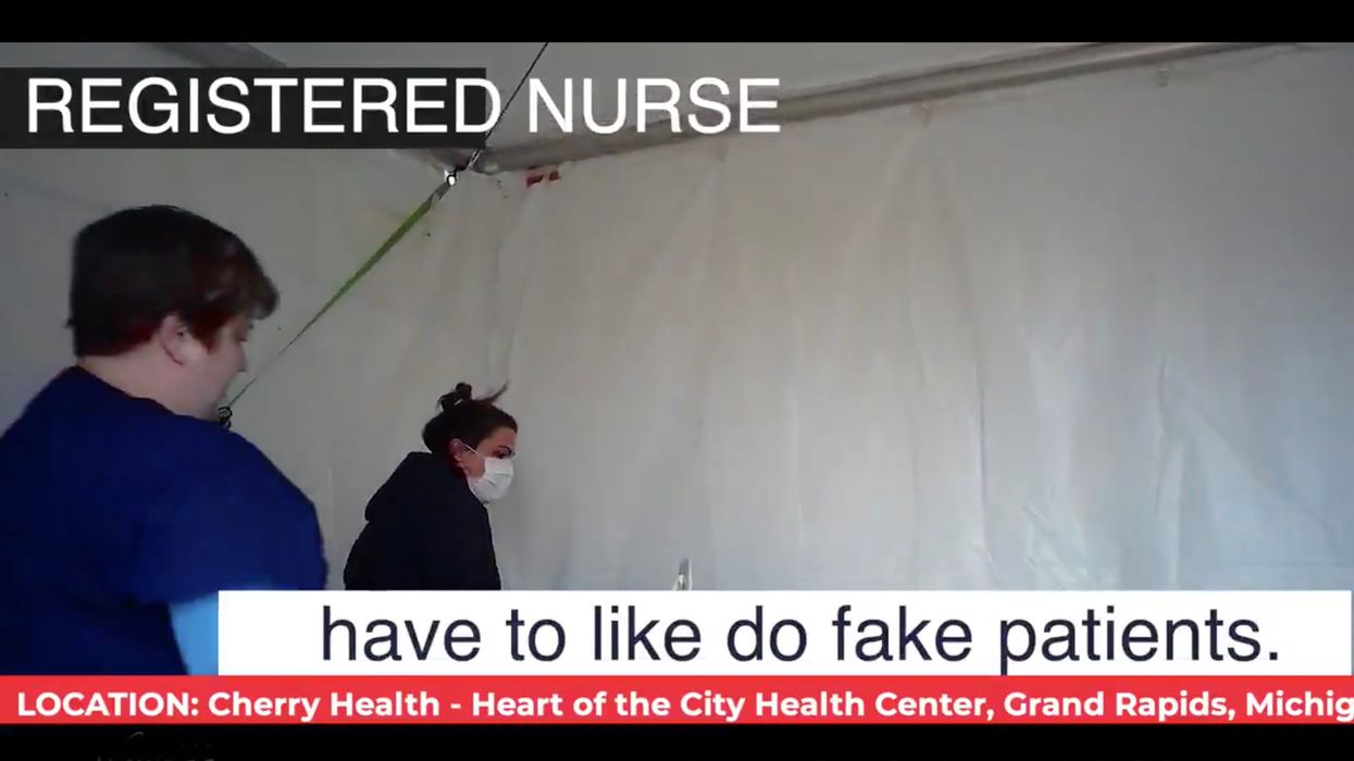 REPORT: CBS News Aired Faked COVID-19 Testing Site