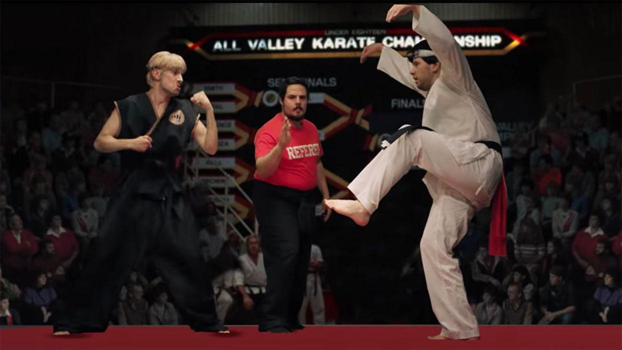 FLASHBACK: Sweep the Leg (Karate Kid Parody)