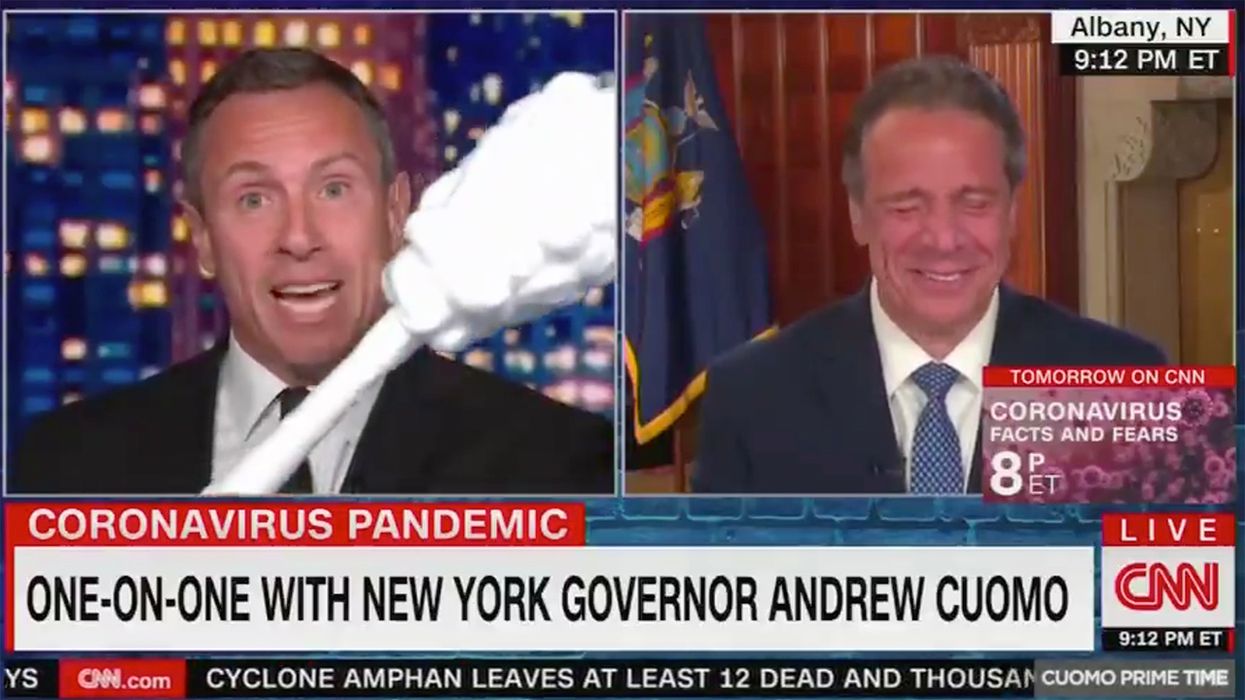 So Much Journalism! The Cuomo Brothers Yuk It Up on CNN