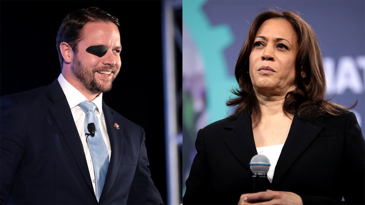 Dan Crenshaw Nukes Kamala Harris' Silly Virtue-Signaling Over COVID