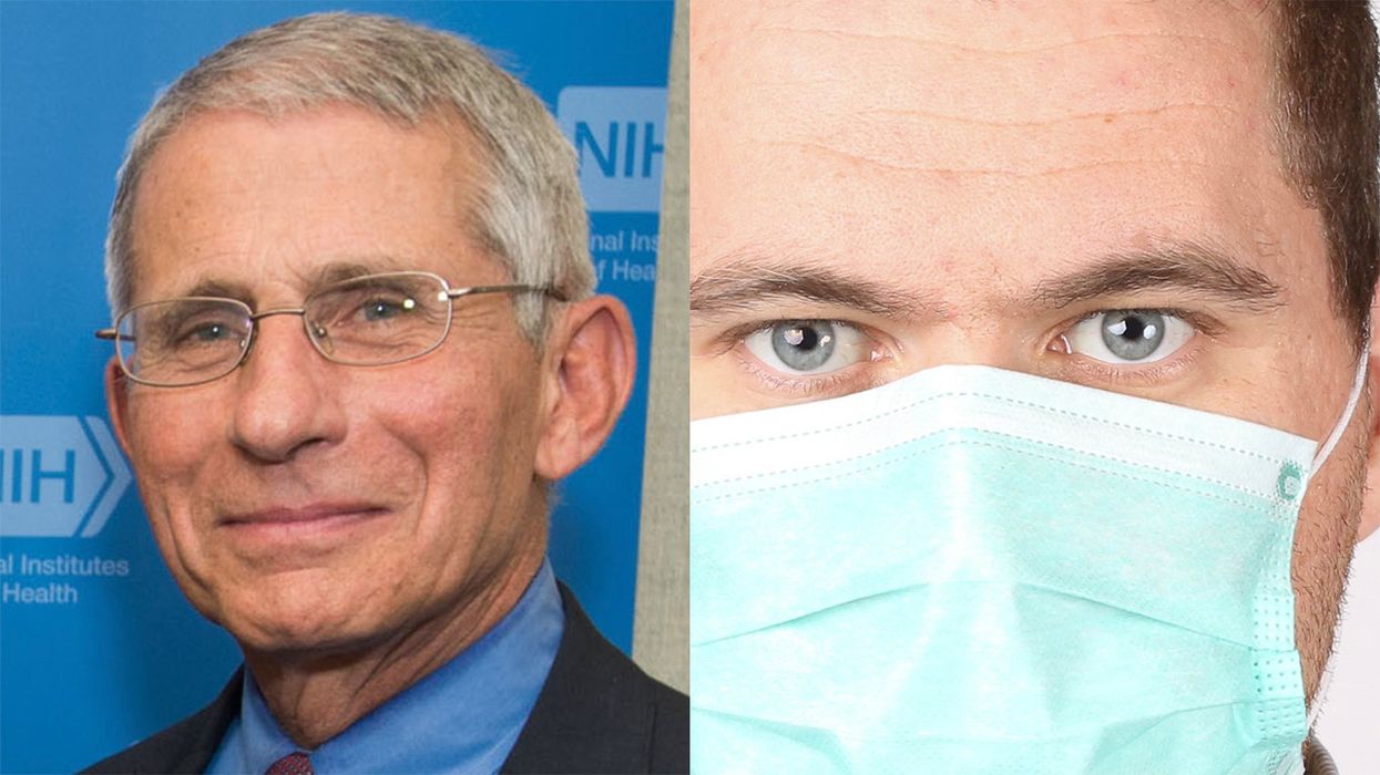 Dr. Fauci: Masks Aren't 100% Effective, but Are SymbolicAF!