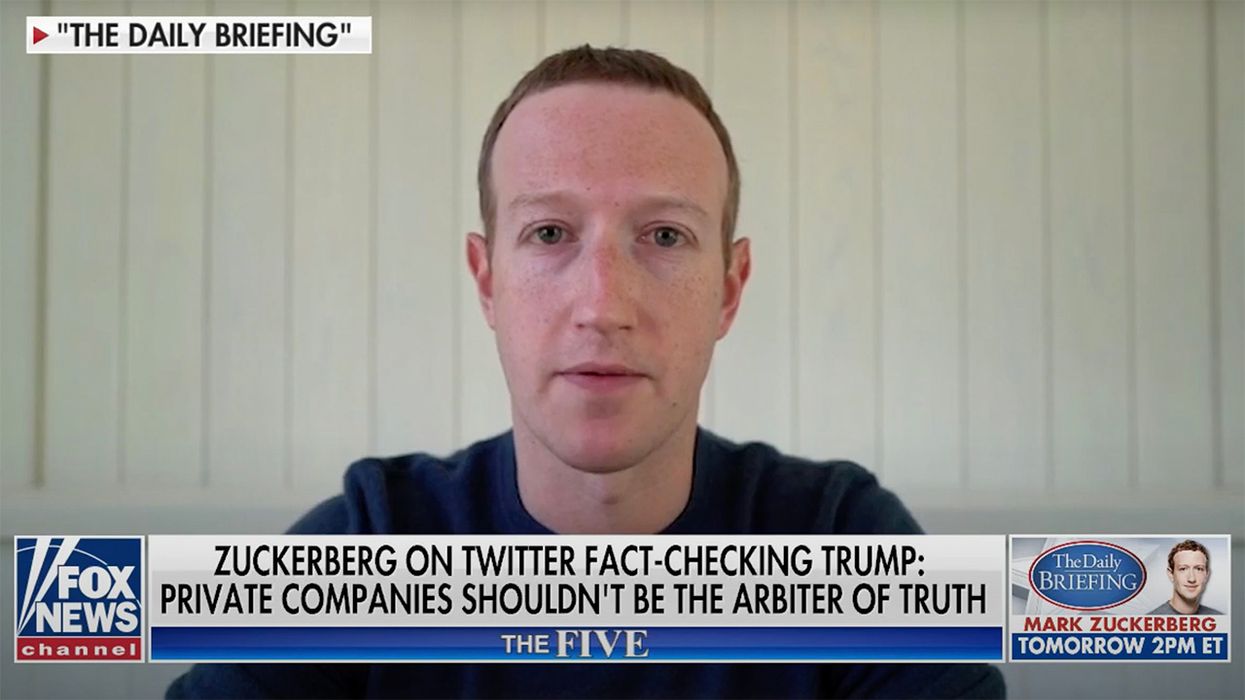 Zuckerberg Criticizes Twitter for Fact-Checking Donald Trump
