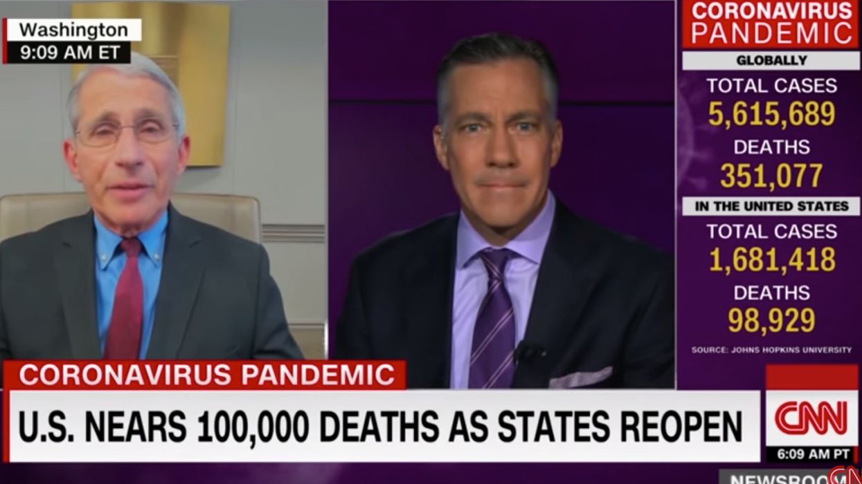 Fauci Now Says Second COVID Wave "Not Inevitable." In April He Said It Was...