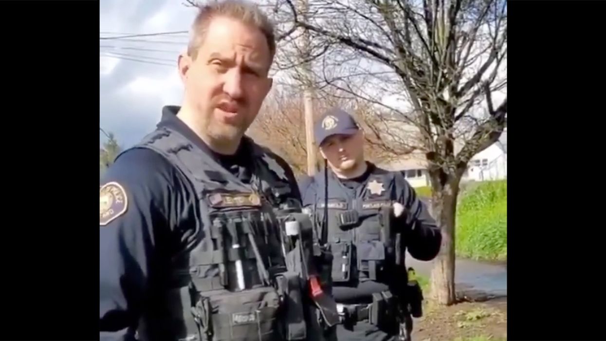 A Woman Filmed Herself Screaming at Cops. Your Guess is As Good as Mine...