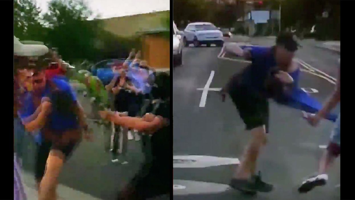 NEW MEXICO: Antifa Violently Attacks Man Trying to Defend Statue. Then He Opens Fire...