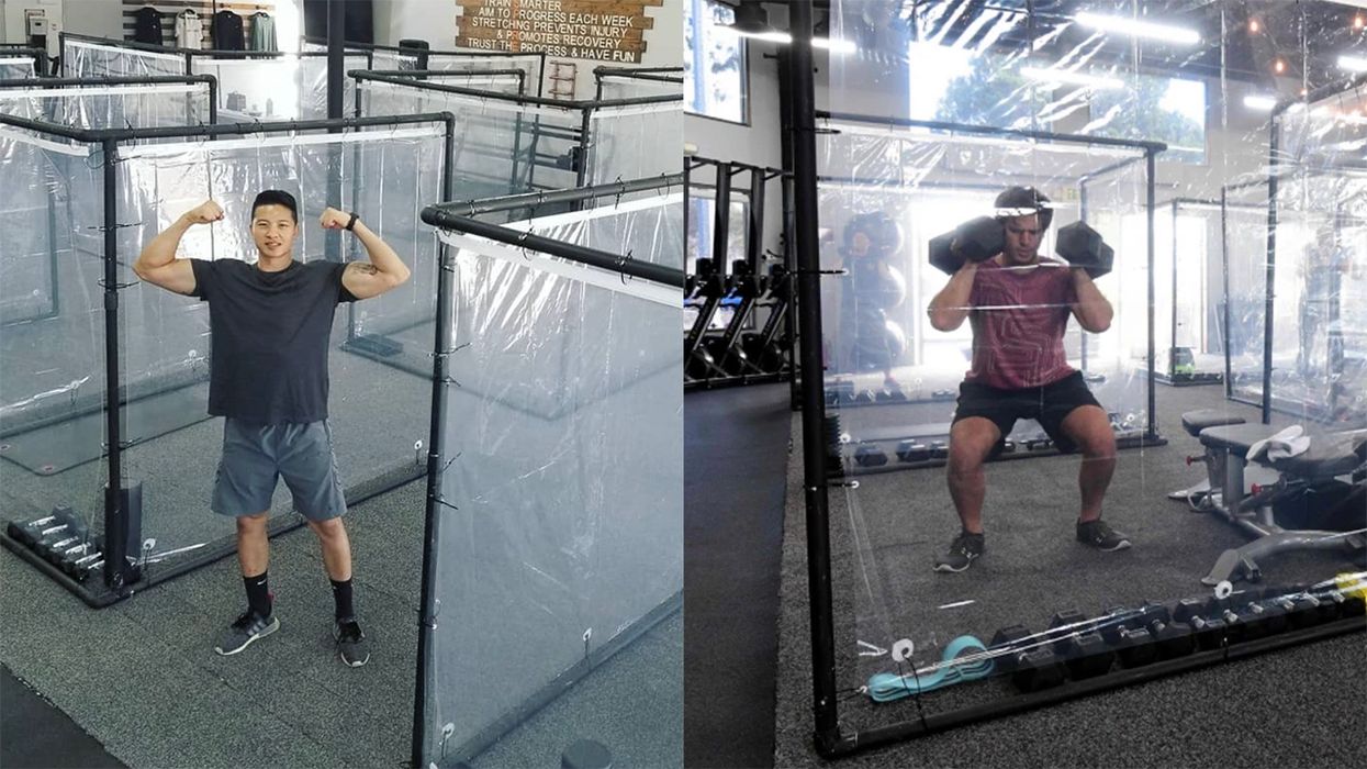Gym Pods Are the Future of Going to the Gym Under COVID and ... OH. HELL. NO!